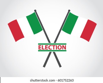 Italy Emblem Election