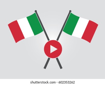 Italy Emblem Video Stream