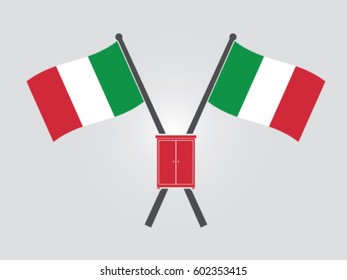 Italy Emblem Wardrobe
