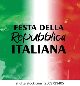 Italy festa della repubblica italiana Flag Background