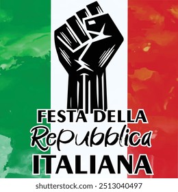 Italy festa della repubblica italiana Flag Background