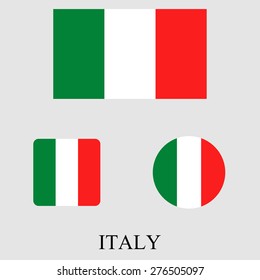 Italy Flag Stock Vector (Royalty Free) 276505097 | Shutterstock