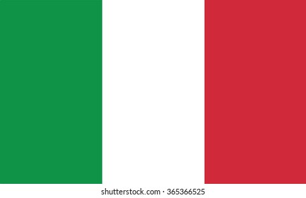 Italy Flag - Shutterstock ID 365366525