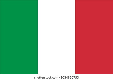 Italy  Flag country. Illustrator vector