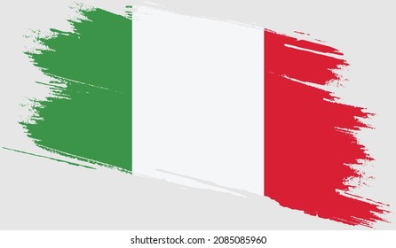 Italy Flag Grunge Texture Stock Vector (Royalty Free) 2085085960 ...