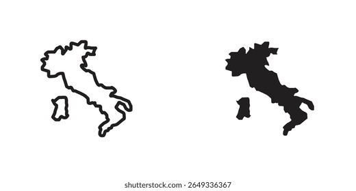 Italy flag icon Design Illustrations. editable web icons