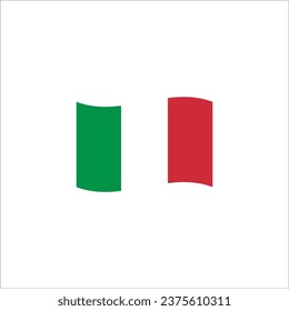 Italy flag icon vector illustration