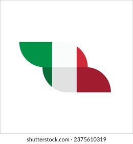 Italy flag icon vector illustration