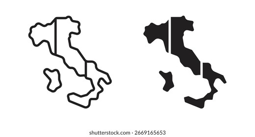 Italy flag icon. Vector Illustration. Isolated vector Illustration. EPS Illustration.