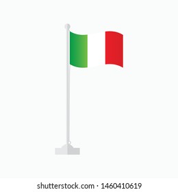 italy flag icon vector sign symbol