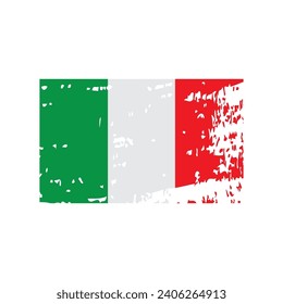 italy flag icon vector template illustration logo design