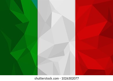Italy Flag. Official colors and proportion correctly. National Flag of Italy. National Flag of Italy vector illustration. National Flag of Italy vector background. Italyan.