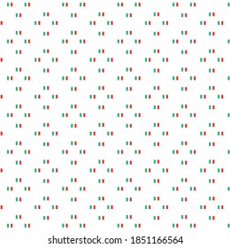 Italy flag pattern repeating Seamless suitable for use in the background and for presentations