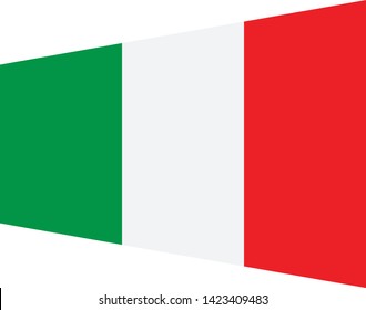 Italy flag. Simple vector Italy flag