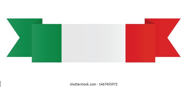 Italy flag. Simple vector Italy flag