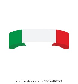 Italy flag. Simple vector Italy flag