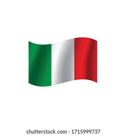 Bandera italiana. Indicador vector simple de Italia