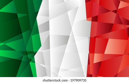 italy flag vector