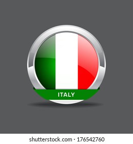 Italy Flag Vector Icon