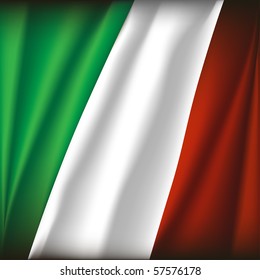 italy flag vector illustration