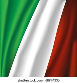 italy flag vector illustration