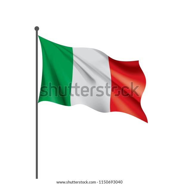 Italy Flag Vector Illustration Stock Vector Royalty Free