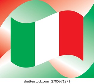 italy Flag vector illustration design