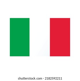 Italy flag. vector illustration eps10	
