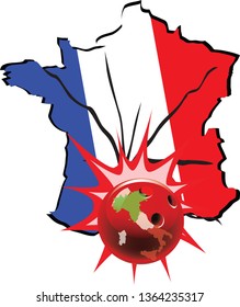 Italy hits France

