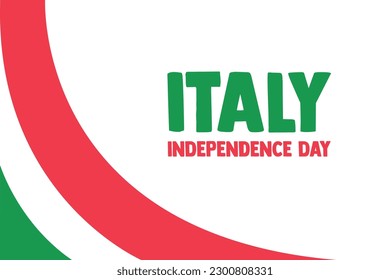 italy Independence Day with cool background
