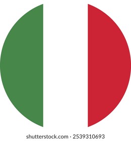 Italy Italia Italian flag travel icon illustration country emblem