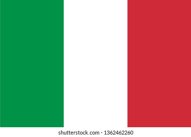 Italy Italian Republic Official National Flag Stock Vector (Royalty ...