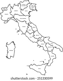Italy map