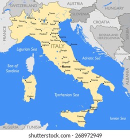 Italy map