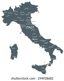 Italy map