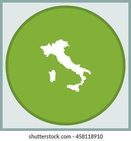 Italy map.