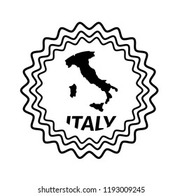 italy map button