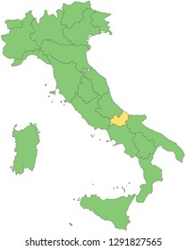 Italy - Map of Italy (high detailed)