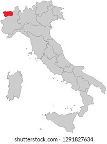 Italy - Map of Italy (high detailed)