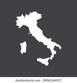 diseño de la ilustración de la ilustración de la plantilla del icono de italmap