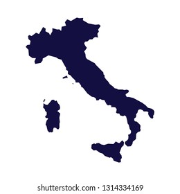 Italy Map Vector