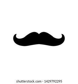 Italy mustache icon simple illustration vector icon for web.