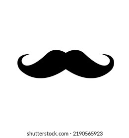 Italy mustache icon. Simple illustration of italy mustache vector icon for web