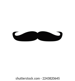 Italy mustache icon. Simple illustration of italy mustache vector icon for web.