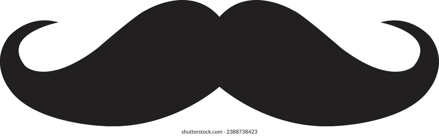 Italy mustache icon. Simple illustration of italy mustache vector icon
