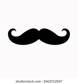 Italy mustache icon. Simple illustration of italy mustache vector icon for web.EPS 8