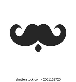 italy mustache  icons symbol vector elements for infographic web