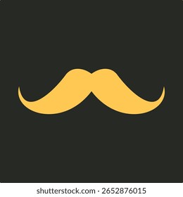 Itália bigode na moda vetor importante aplicável Design de ilustração lindo colorido background.eps