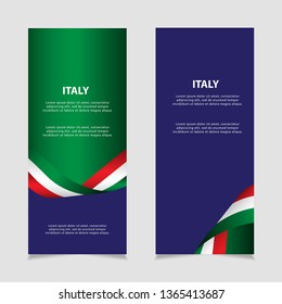 Italy National Day Vector Template Design Illustration