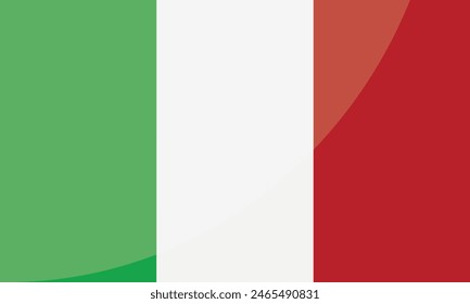 Italy National Flag for background, backdrop. Vector illustration